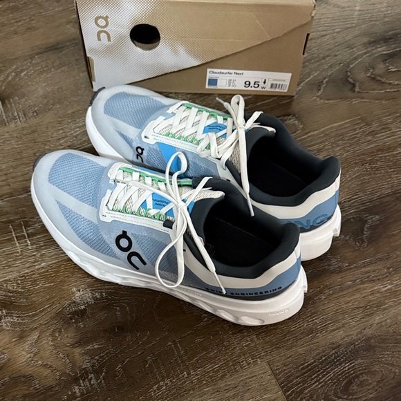 On Running Cloudsudfer Next Shoes in Light Gray and Blue, Women’s 9.5, Brand New - Picture 4 of 6